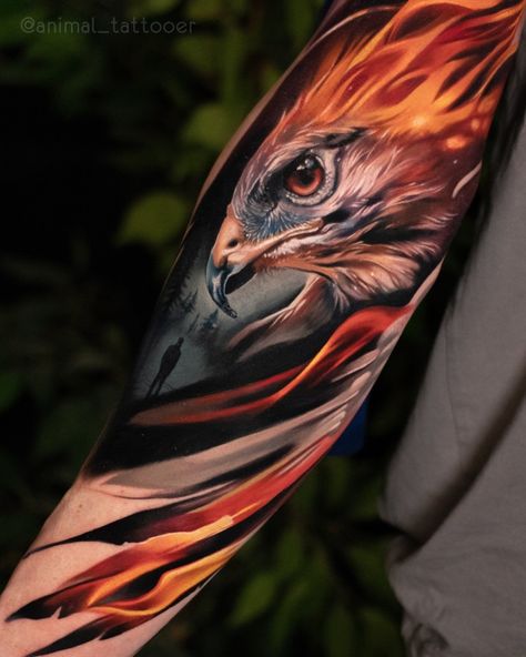 Natasha Animal: Journey to the Top of the Tattoo Industry | iNKPPL Cool Space Tattoos, Flying Phoenix Tattoo, Scroll Tattoos, Fenix Tattoo, Chest Tattoo Stencils, Kali Tattoo, Tiger Tattoo Sleeve, Space Tattoos, Flying Tattoo