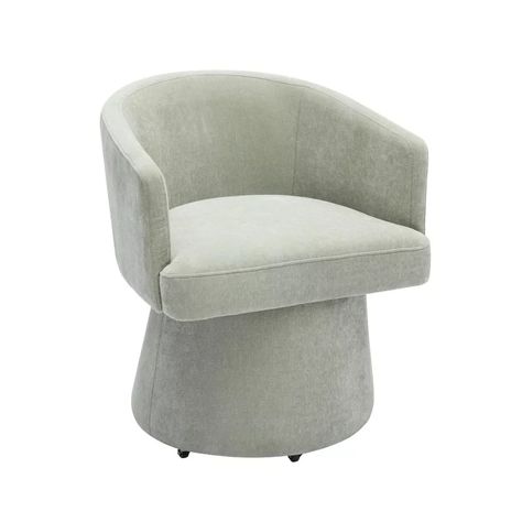 Kristen Light Green Rolling Desk Chair at allmine.com