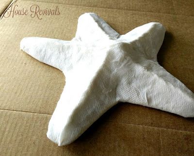 Paper Mache Starfish, Paper Mache Wall Art, Paper Mache Projects, Making Paper Mache, Little Mermaid Costume, My First Love, Stella Marina, Finding Jesus, Paper Mache Crafts