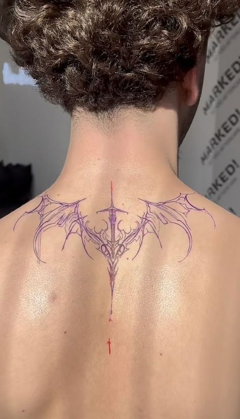 Left Collar Bone Tattoo, Men’s Cybersigilism Tattoos, Men Cybersigilism Tattoo, Back Of The Neck Tattoos Men, Cybersigilism Neck Tattoo, Cybersigilism Tattoo Men, Cybersigilism Back Tattoo, Cybersigilism Tattoo Back, Sternum Tattoo Men