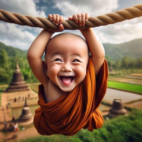 Cute baby little monk reels | Facebook Watermelon Animals, Cartoon Photos, Funny Vegetables, Fall Photo Shoot Outfits, Devi Images Hd, Baby Buddha, Bunny Cartoon, Buddha Artwork, Little Buddha