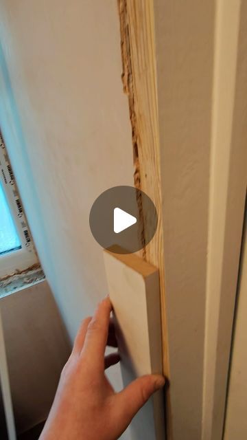 No Architrave Door, Architrave Door Frames, Making Doors, Door Architrave, Architrave Door, Wood Door Frame, Flat Panel Doors, Home Depot Store, Build A Frame