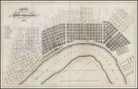 1800's new orleans map - background element New Orleans 1800s, Maps Design, New Orleans Map, Haitian Revolution, City Maps Design, Map Background, Antique Maps, Street Map, City Maps