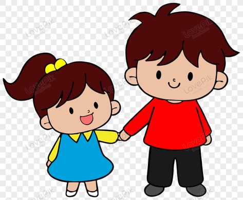 Cute Brother Sister Cartoon, Happy Rakshabandhan Stickers, Brother Sister Cartoon Art, Brother And Sister Drawing Easy, Brother And Sister Drawing, Rakshabandhan Hampers, Sister Cartoon, Sisters Drawing, Cloth Painting