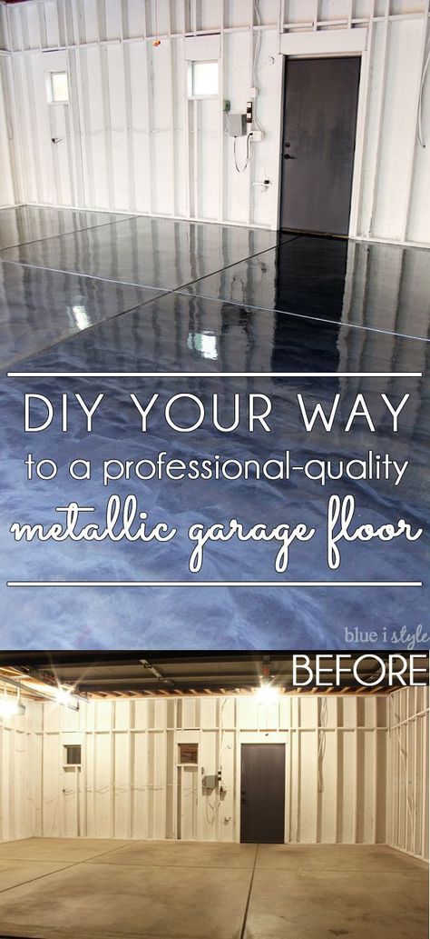 Garage Floor Finishes, Metallic Floor, Rolling Workbench, Garage Boden, Garage Floor Paint, Garage Floor Coatings, Flooring Installation, Garage Remodel, Party Barn