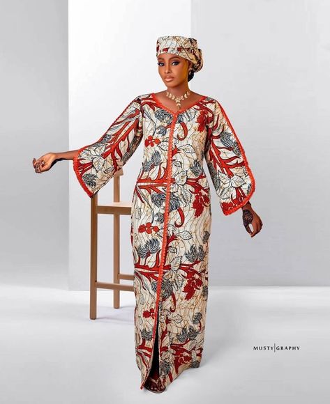 Simple Free Gown Styles, Modern Ankara Dress Styles, Unique Kaftan Designs, Atampa Styles, Hausa Ankara Gown Styles, Latest Ankara Long Gown Styles, Ankara Long Dress, Free Gown, Ankara Styles For Ladies