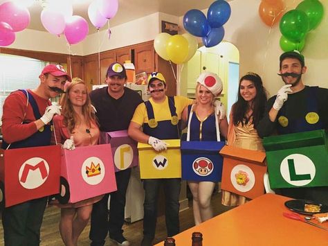 Taking Mario Kart to a new level #MarioKart #Mario #Halloween #DIYCostume #GroupCostume  #Matching Mariokart Halloween Costume, Diy Mario Kart Car Halloween Costumes, Final Lap Costume Mario Kart Diy, Mario Cart Cosplay, Mario Kart Halloween Costumes Toad, Mario Kart Final Lap Costume, Mario Kart Costumes, Mario Halloween, Rally Ideas