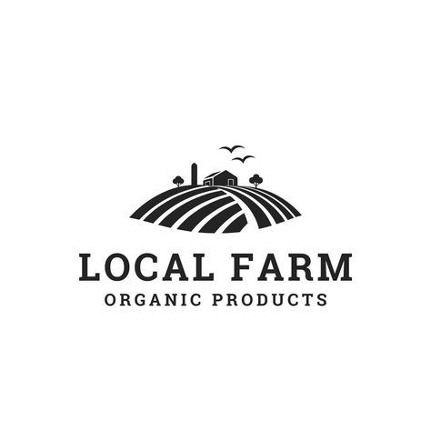 Agriculture Logo, Organic Logo, Farm Logo, Local Farm, Natural Logo, Great Logos, Fashion Logo, Agriculture, Logo Templates