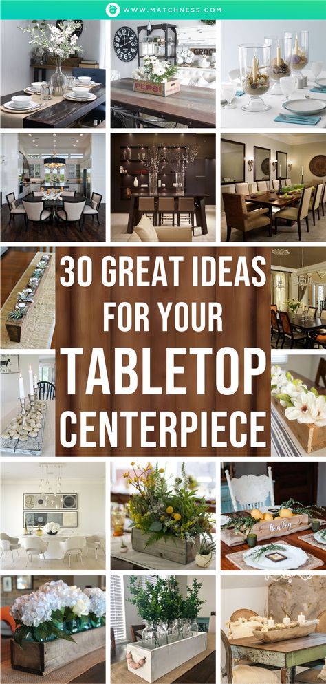 Although it is not a must, having the tabletop centerpiece can be really effective to increase the beauty of your table. That is why we do really recommend you to have it at least for a small part of your table. Talking about the portion of the tabletop centerpiece on your table, you should adjust it based on the size of your table. #centerpiece #tabletop #tabletopcenterpiece Table Top Ideas Kitchen & Dining Tables, Dining Room Table Centerpieces For Home, Centerpieces For Kitchen Table Dinning Room Simple Decorating Ideas, Table Top Ideas Decor Tabletop, Kitchen Table Decorations Centerpieces, Decor For Rectangular Dining Table, Dining Table Center Piece Ideas Modern, Centerpiece For Table Dining Rooms, Dining Room Table Center Piece