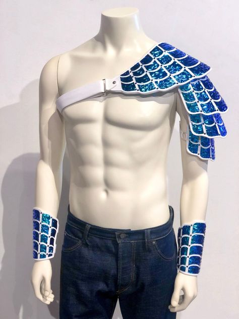 This Mens Costumes item by chromemonarchy has 877 favorites from Etsy shoppers. Ships from San Francisco, CA. Listed on May 17, 2024 Poseidon Armor, Poseidon Costume, Chrome Colors, Futuristic Costume, Recycled Costumes, Mermaid Cosplay, Mermaid Man, Edc Outfits, Mermaid Halloween