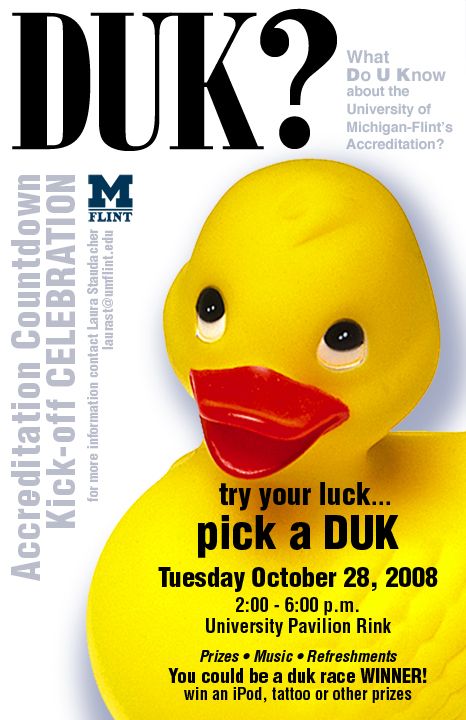 Flocked Fundraiser, Duck Poster, Duck Race, Race Poster, Pink Duck, Booster Club, Student Government, Fundraiser Ideas, Duck Pond