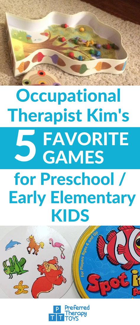 Developmental Skills Games For Kids | Occupational Therapy Tips For Kids | Fine Motor Skills | Social Skills Games | All Five Games Here: http://oojra.com/candles-versus-reed-diffusers/?utm_source=pinterest.com&utm_medium=social&utm_campaign=ba5FavoriteGames&utm_content=TwoPicsBlueTxtMid Mental Health Occupational Therapy, Elementary Games, Social Skills Games, Occupational Therapy Kids, Toddler Games, Therapy Toys, Occupational Therapy Activities, Preschool Centers, Pediatric Occupational Therapy