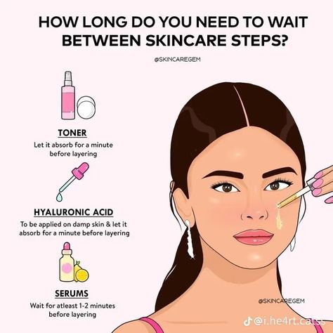 Skin Care And Makeup, Makeup Steps, Skin Advice, Skin Care Guide, Skin Care Routine Order, Serum For Face, Good Skin Tips, Basic Skin Care Routine, Clear Skin Tips