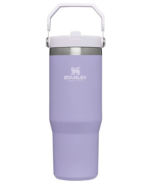 Purple Stanley Cup Flip Straw, Lavender Water Bottle, Lavender Stanley Cup, Shopify Balance, Lavender Stuff, Stanley Ideas, Middle School Supplies, Stanley Water Bottle, Stanley Products