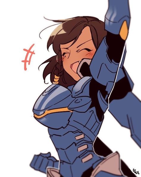 Overwatch Pharah, Overwatch Tracer, Overwatch Fan Art, Overwatch 2, Aesthetic Painting, Overwatch, Anime Fanart, Cute Drawings, Video Games