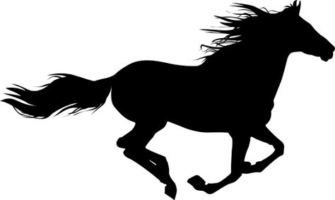 Horse Decals, Wild Horses Running, Horse Art Drawing, Bucking Bronco, Warriors Wallpaper, Nz Art, Running Horse, Horse Silhouette, Running Horses