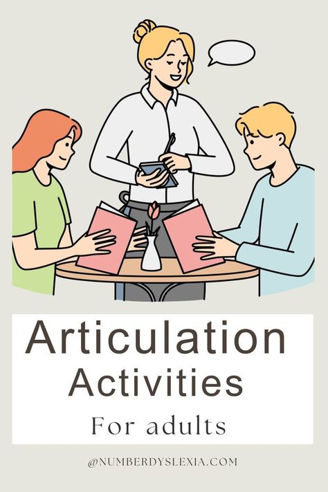 Here is we discuss about the some of these activities and watch your speaking skills soar! someone who struggles with speech clarity, these activities will help you sharpen your communication skills in an enjoyable and engaging way. These activities not only help with articulation but also provide opportunities for social interaction and creative expression. #articulation #learning #activities #adultactivities. You can also download the PDF version the link is given below as: Articulation Activities, Activities For Adults, Speaking Skills, Reading Fluency, Social Activities, Social Interaction, Just Kidding, Creative Expressions, Communication Skills