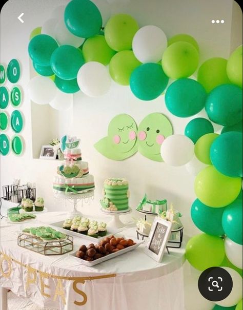 Twin Baby Shower Ideas Boy And Girl Decoration, Peas In A Pod Birthday Party, Two Peas In A Pod Birthday Party Twin, Peas In A Pod Baby Shower Ideas, 2 Peas In A Pod Baby Shower Ideas, Triplet Baby Shower Ideas, Sweet Pea Baby Shower Ideas, Two Peas In A Pod Baby Shower Ideas, Baby Shower Ideas For Twins