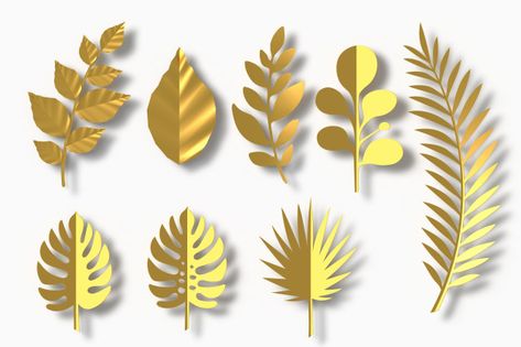 Paper Crafting Ideas, Diy Paper Flowers, Spring Decorations, Photo Gold, Paper Style, Pinterest Ideas, Paper Flower Bouquet, Fun Easy Crafts, Golden Leaves