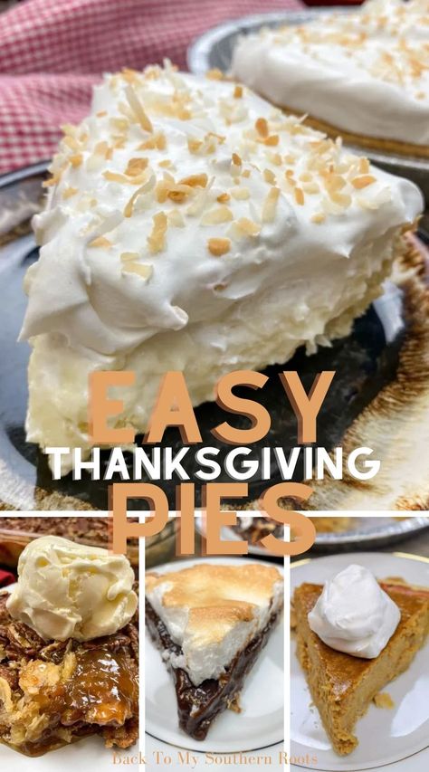 Holiday Pies Thanksgiving, Best Thanksgiving Pies, Thanksgiving Pies Easy, Christmas Pie Recipes, Thanksgiving Desserts Pie, Holiday Pies Recipes, Thanksgiving Pie Recipes, Holiday Recipes Thanksgiving, Easy Holiday Desserts