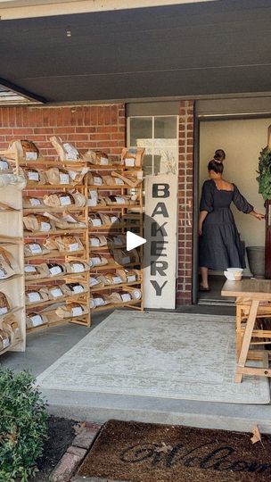 Microbakery Design, Porch Pop Up Bakery, Micro Bakery Porch Pickup, Home Bakery Porch Pickup, Porch Pick Up Bakery, Porch Bakery, Pop Up Bakery Display Ideas, Sourdough Microbakery, Framers Market