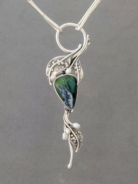 Torch Fired Enamel Jewelry, Metal Art Jewelry, Precious Metal Clay Jewelry, Silversmithing Jewelry, Wire Wrapped Stone Jewelry, Palm Wood, Handmade Silver Jewellery, Metalsmithing Jewelry, Metal Clay Jewelry