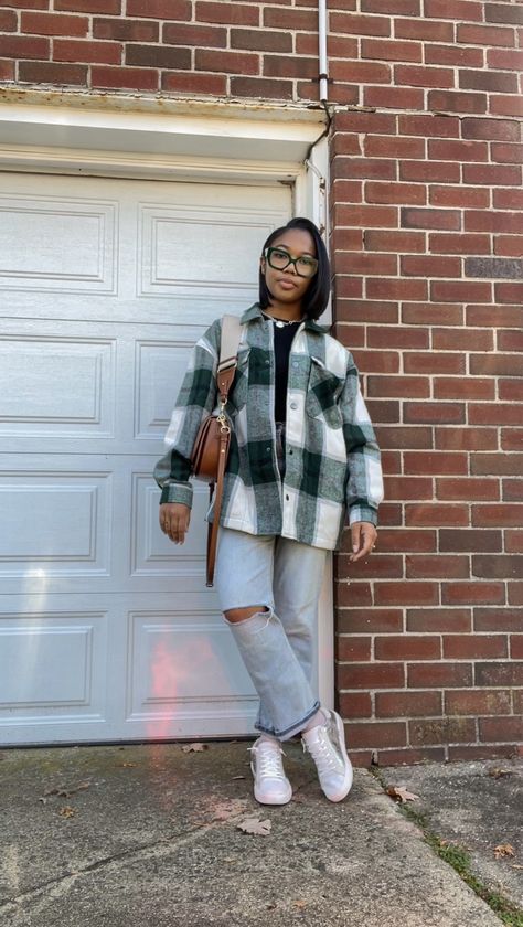 Fall fit check featuring my favorite shacket! #fitcheck #ootd #fallfashion #outfitideas #shacket #fallstyle #plaidshacket Fall Fit, Outfit Inspo Fall, Fit Check, Minimalist Outfit, Fall Outfit, Date Night Outfit, Fashion Ideas, Date Night, Style Me