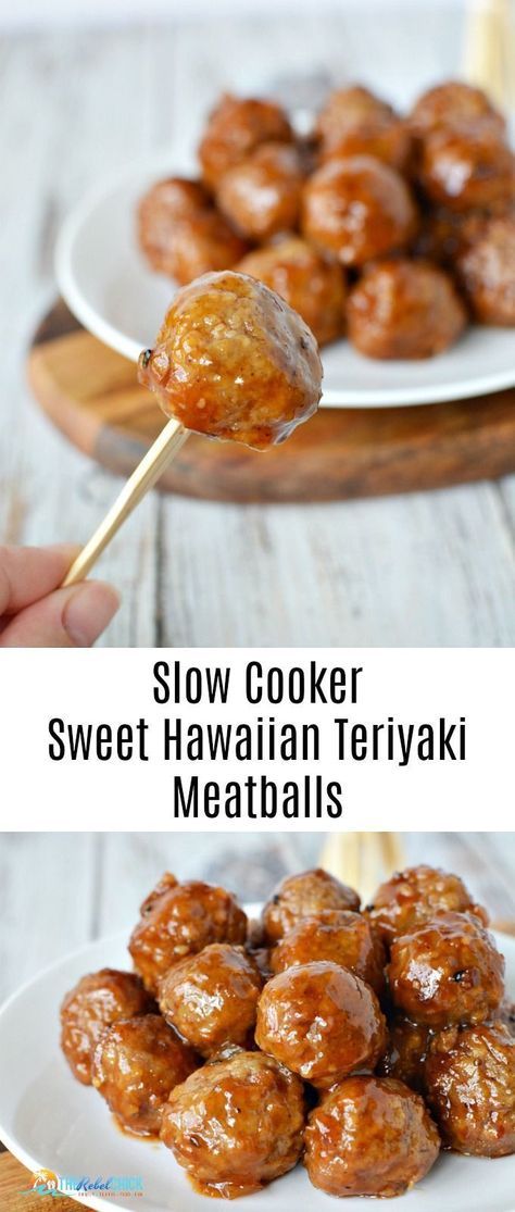 Teriyaki Meatballs Recipe, Teriyaki Meatballs, Crock Pot Recipes, Meatballs Recipe, Dinner Appetizers, Crockpot Recipes Slow Cooker, Slow Cooking, Meatball Recipes, Arbonne