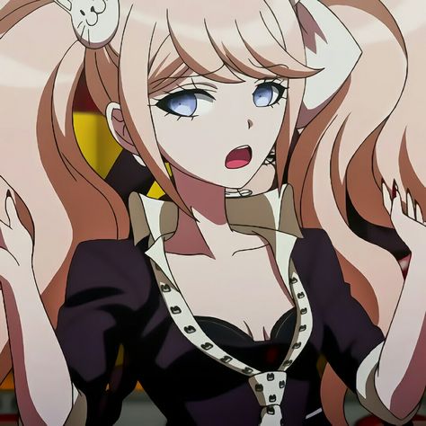 Mukuro Ikusaba, Danganronpa Junko, Junko Enoshima, Lovecore Aesthetic, Danganronpa Game, 1 October, Light Blue Aesthetic, Trigger Happy Havoc, Trigger Happy