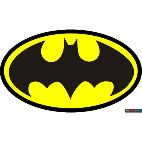 How to Draw Batman Logo Batman Art Drawing Easy, Cartoon Batman Drawing Easy, Batman Painting Easy, How To Draw Batman Logo, Batman Drawing Easy, Batman Symbol Art, Batman Painting, Batman Drawing, Popular Cartoons