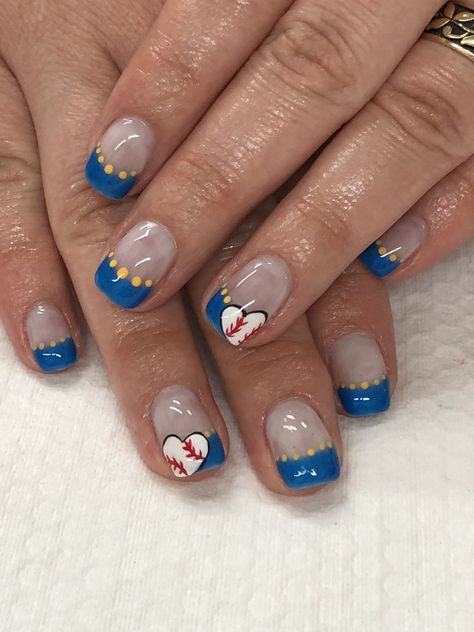 Milwaukee Brewer baseball nails original colors Brewer Nails Milwaukee, Mariners Nails, Milwaukee Brewers Nails, Seattle Mariners Nails, Dodger Nails, Baseball Nail Designs, Milwaukee Brewers Baseball, Baseball Nails, Milwaukee Brewers