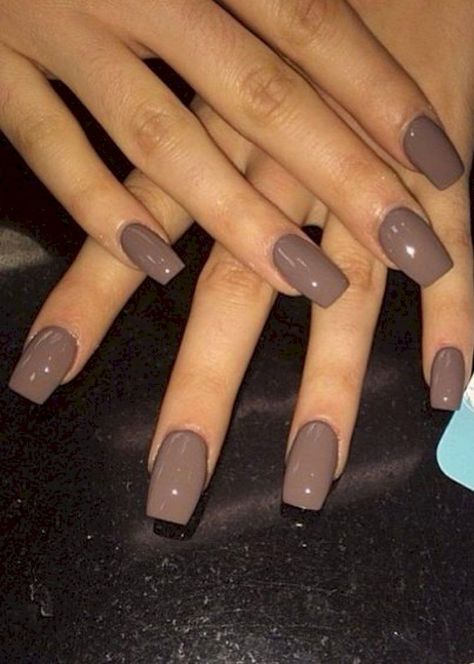 Burgundy Acrylic Nails, Simple Fall Nails, Long Acrylic Nail Designs, Fall Gel Nails, Fall Nail Art Designs, Nail Colors Winter, Her Nails, Fall Acrylic Nails, Makijaż Smokey Eye