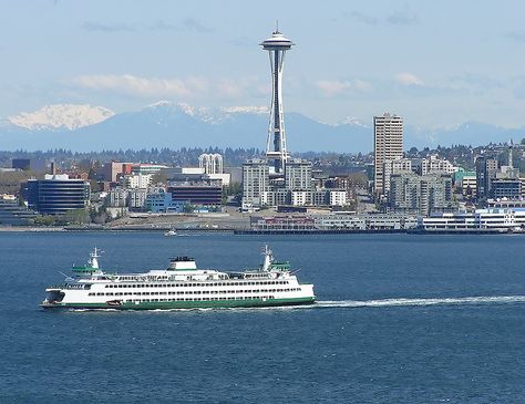 Seattle... "I've always had a thing for ferry boats" #greysanatomy Ferry Boat Seattle, Seattle Ferry Boats, Seattle Tattoos, Surgeon Aesthetic, Seattle Ferry, Pacific Northwest Ballet, Heart Bones, Boat Tattoo, Seattle Tattoo