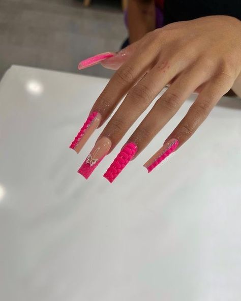 Acrylics Nails, Graduation Nails, Long Acrylic Nail Designs, Blue Acrylic Nails, Glamour Nails, Colored Acrylic Nails, Cute Acrylic Nail Designs, Long Acrylic Nails Coffin, Acrylic Nails Coffin Pink