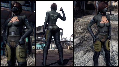 BoS Medic Battle Suit at Fallout 4 Nexus - Mods and community Fallout Clothing, Fallout Bos, Fallout 4 Armour, Fallout Mods, Fallout 4 Mods, Tactical Armor, Battle Suit, Fall Out 4, Fallout 4