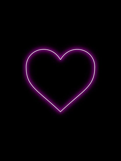 Neon Heart Aesthetic, Love Aesthetics Pink, Pink Neon Heart, Neon Pink Heart, Camera Silhouette, Pink Neon Wallpaper, Neon Hearts, Care Bear Tattoos, Neon Light Wallpaper