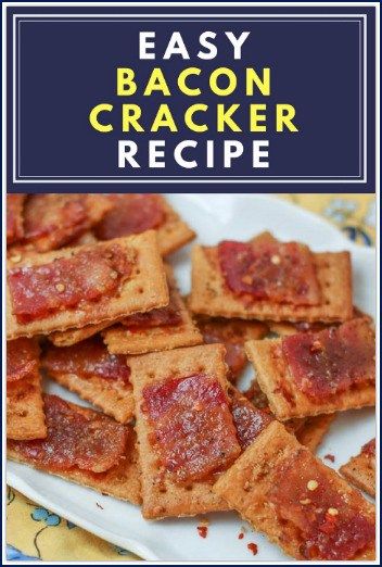 Bacon. Need I really say more? This crunchy, salty, and sweet easy bacon cracker recipe will be the next go-to recipe for all of your parties. Everyone loves this naughty little indulgence. They are so good everyone will leave asking for the recipe. Boat Appetizers, Candied Bacon Crackers, Bacon Crackers, Bacon Cracker, Crackers Appetizers, Hot Apps, Cracker Recipe, Comfort Recipes, Bbq Side Dishes