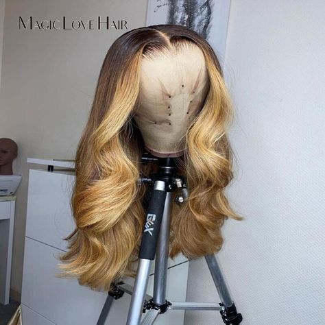 Honey Golden Blonde, Human Lace Front Wigs, Brazilian Loose Wave, Frontal Wig Hairstyles, Ombre Highlights, Cheap Human Hair, Honey Blonde Hair, Fall Sale, Human Hair Lace Wigs