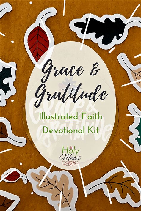 Illustrated Faith Grace & Gratitude Devotional Kit Gratitude Devotional, Grace And Gratitude, Bible Studies For Beginners, Bible Study Printables, Faith Blogs, Bible Study Plans, Bible Study For Kids, Friends Diy, Illustrated Faith