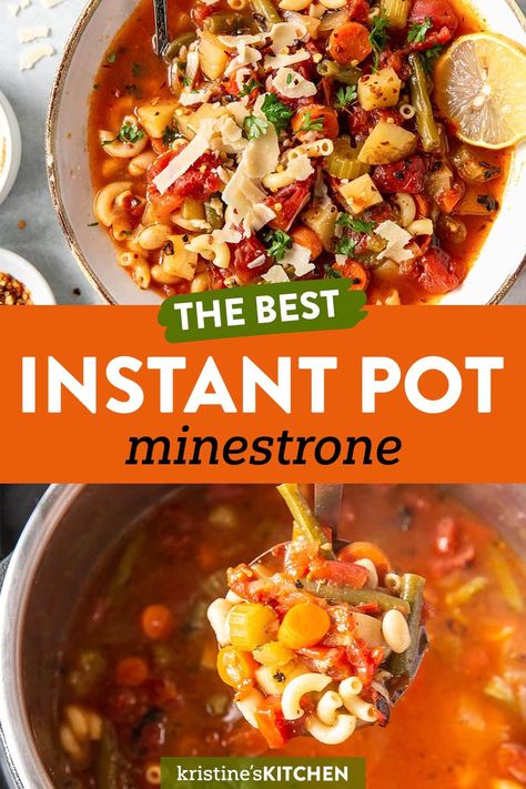 Soup Pressure Cooker Recipes, Instant Pot Soups Recipes, Instapot Soups Recipes, Easy Instapot Soup Recipes Healthy, Hearty Instant Pot Soup Recipes, Soup Recipes Ninja Foodi, Instant Pot Soup Recipes Healthy Easy, Instapot Soups Healthy, Ministroni Soup Recipe Easy