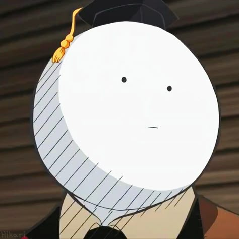 Assassinations Classroom Class E, Koro Sensei Icon, Koro Sensei Human, Koro Sensei Face, Assassinations Classroom, Pale Face, Koro Sensei, Gravity Fall, New Teacher