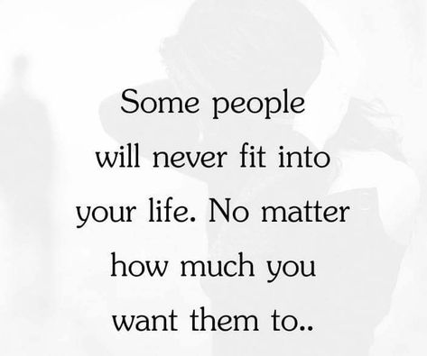 As sad of a reality as it may be, the truth is that some people we may love can be good to us, but will never be good for us. They were not raised like you were, they don't believe in what you do and they do not want the same things out of life that you may want. You can never change a person who doesn't want to be changed. And even if you did, they would not be the person you fell in love with, they may be the person you wanted them to be. Accept them for who they are and love them from a fa Not All People Will Like You, Some People Will Never Like You, You Will Never Be Enough For Some People, Want You Quotes, Realization Quotes, Conditional Love, Our Love Quotes, Don't Trust Anyone, Not In Love