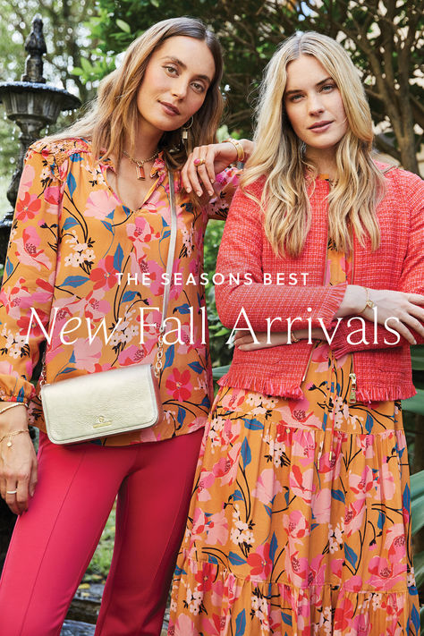 Featuring floral prints in both dark and bright tones, alongside neutral and bold colorways. Light Spring Color Palette, Loungewear Capsule, Madcap Cottage, Holiday Party Jewelry, Light Spring Colors, Spring Color Palette, Wardrobe Capsule, Spartina 449, Creative Stuff