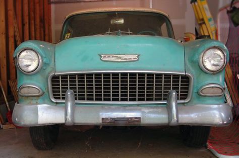 Barn Finds For Sale, 1956 Chevy Bel Air, 1955 Chevy Bel Air, 1956 Chevy, 50s Cars, Classic Cars Chevy, Muscle Cars For Sale, 1955 Chevy, 1955 Chevrolet