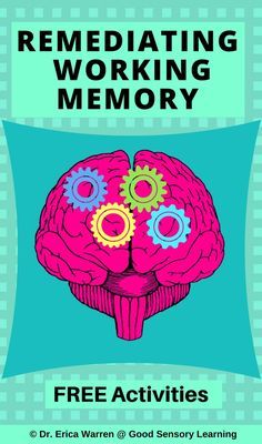 Working Memory Activities, Memory Strategies, Memory Exercises, Memory Activities, Cognitive Activities, Education Post, Executive Function, Executive Functioning Skills, Classroom Freebies