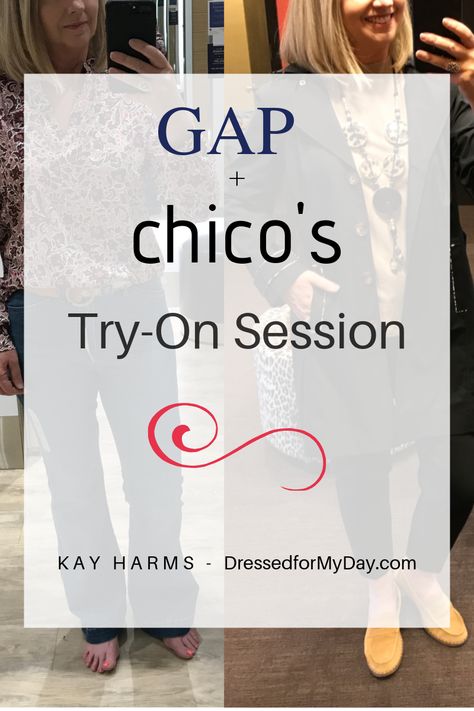 Gap and Chicos Try-On Sessions - Shopping Gap - shopping Chico's Fall Fashions for women over 40 Chicos Fashion, Dressed For My Day, Rain Trench Coat, Moto Biker Jacket, Fall Fashions, Girl Sleeves, Dance Club, Drape Sleeves, Fashion For Women Over 40