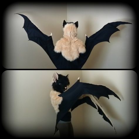 2017 bat wings Fursuit Tutorial, Bat Costume, Fruit Bat, Cosplay Diy, Six Feet Under, Cool Costumes, Creature Design, Online Gallery, Bat Wings