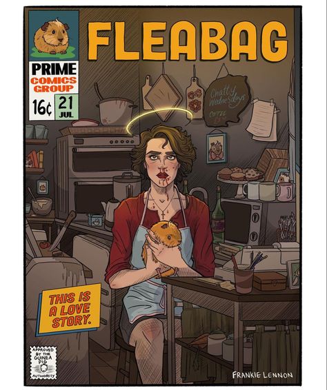 Fleabag Sculpture, Fleabag Poster Art, Fleabag Painting, Fleabag Illustration, Fleabag Fanart, Fleabag Wallpaper, Fleabag Aesthetic, Fleabag Art, Fleabag Tattoo