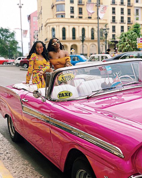 Black Girls Trip, Girls Trip Destinations, Cuba Vacation, Boutique Inspiration, Black Travel, Friendship Goals, Best Black, Vacation Destinations, Girls Trip