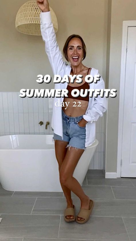 Gen Z Summer Outfits, Gen Z Style, Millennial Mom, Shorts Outfit, Gen Z, Find Yourself, Fit Check, Vintage Levis, Short Outfits